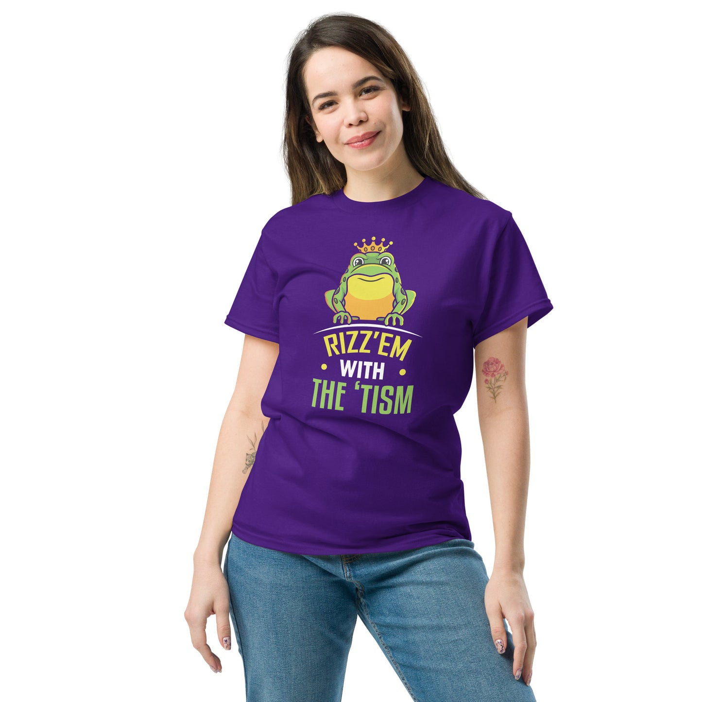 Rizz 'em With The 'Tism - Unisex classic tee