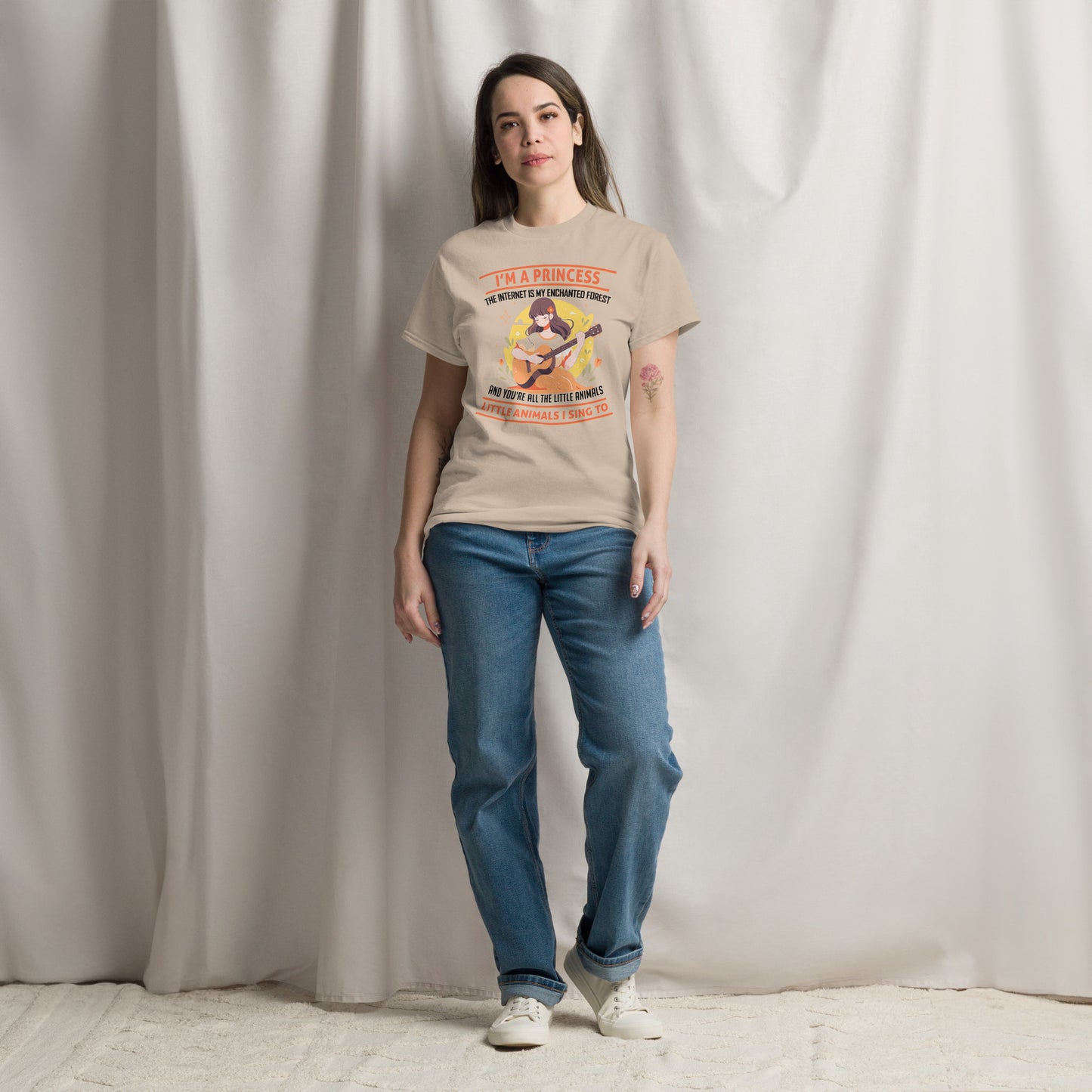 I'm A Princess, Internet Is My Enchanted Forest, You're The Little Animals That I Sing To, Funny T-Shirt