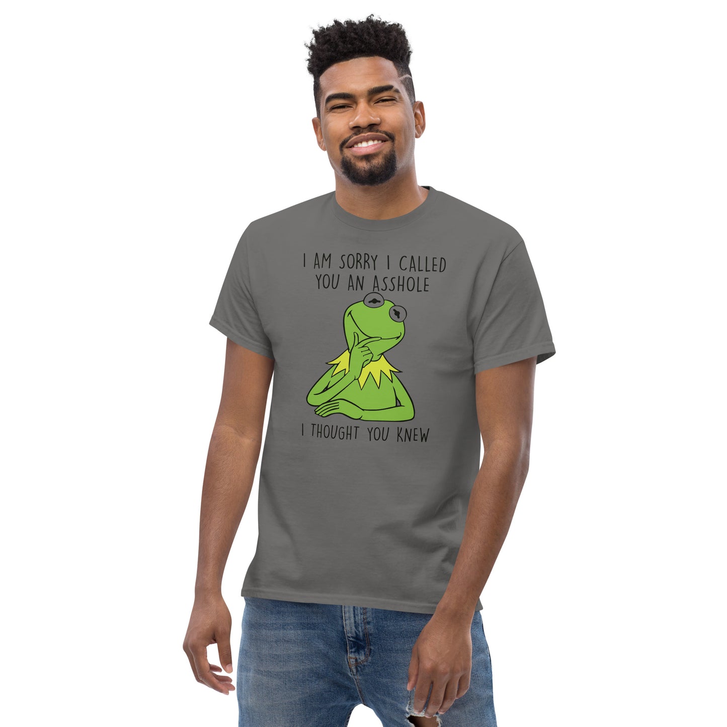 Sorry I Called you An Asshole, I thought You Knew, Funny T-Shirt, Irreverent Shirt, Ironic T Shirt, Sarcastic Tee-Shirt, Witty Shirt