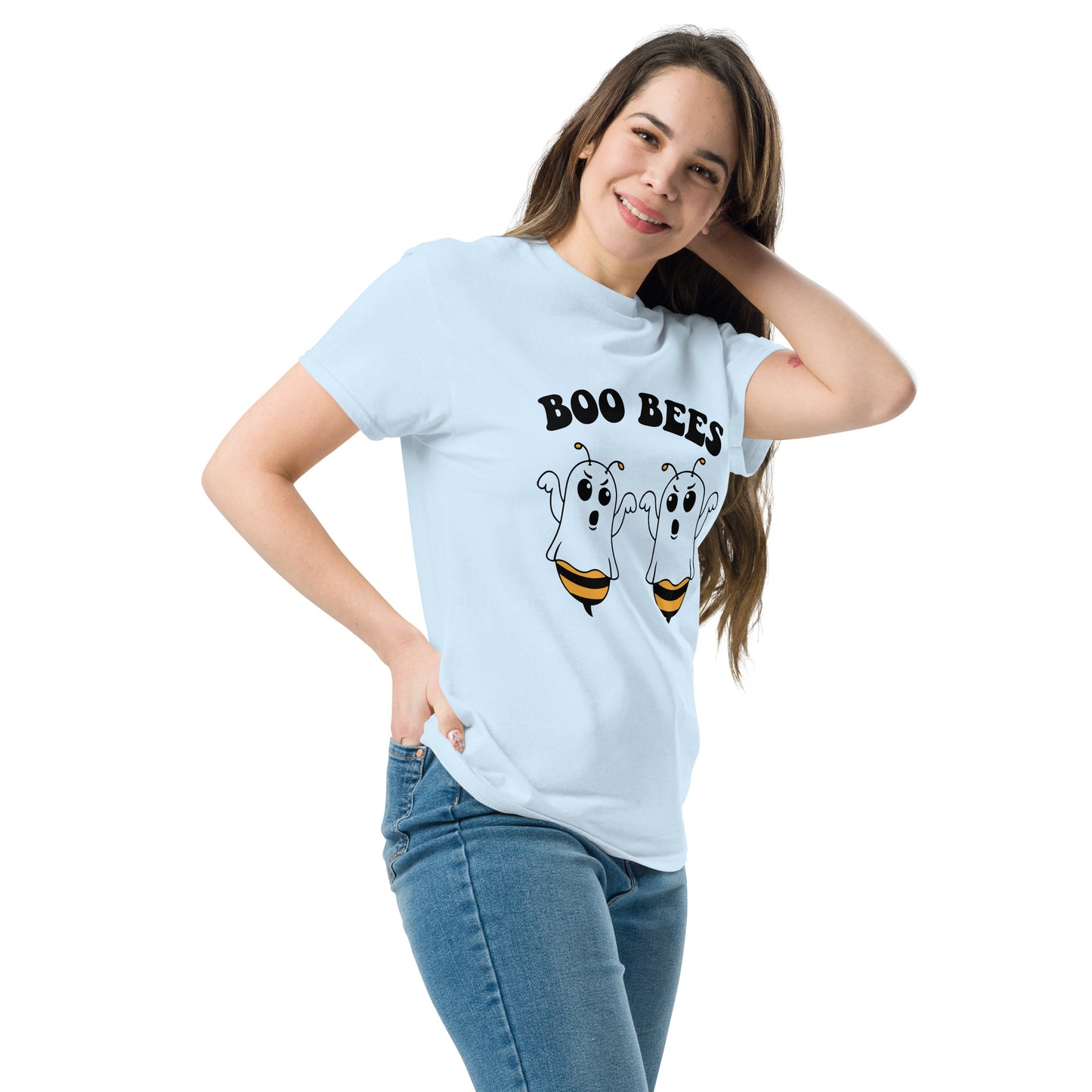 Boo Bees - Funny Halloween T-Shirt, Irreverent Shirt, Ironic T Shirt, Sarcastic Tee-Shirt, Witty Shirt, Halloween Tee