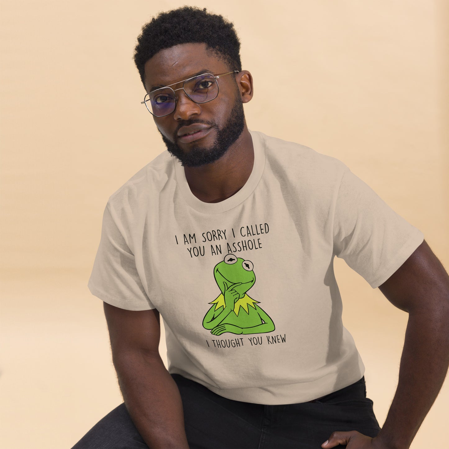 Sorry I Called you An Asshole, I thought You Knew, Funny T-Shirt, Irreverent Shirt, Ironic T Shirt, Sarcastic Tee-Shirt, Witty Shirt