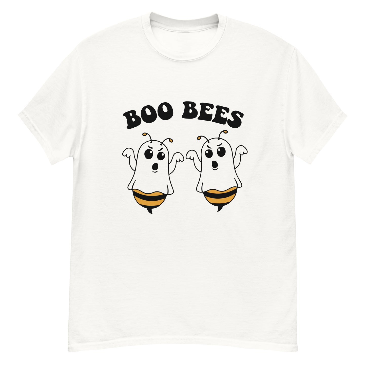 Boo Bees - Funny Halloween T-Shirt, Irreverent Shirt, Ironic T Shirt, Sarcastic Tee-Shirt, Witty Shirt, Halloween Tee